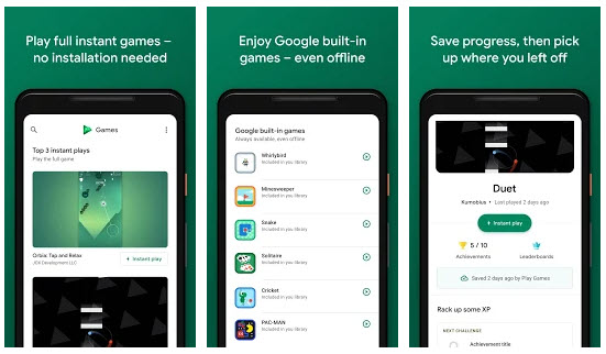 Google Play Games - Top Screen Recorders for Android